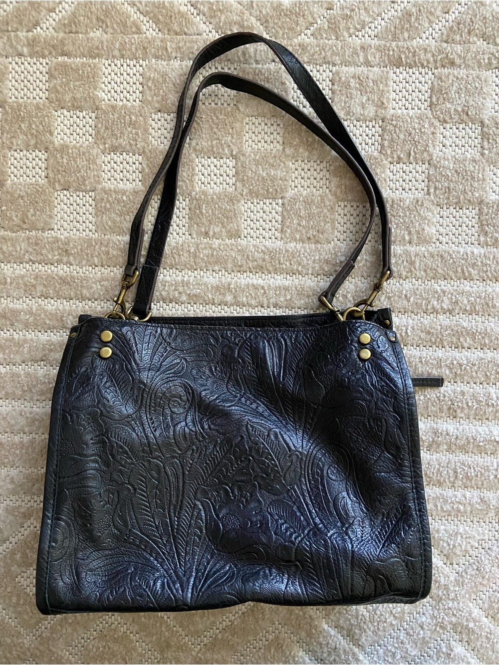 American Leather Co Shoulder Bag
